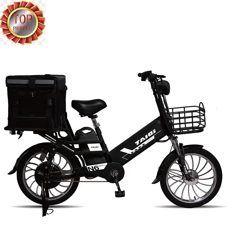 

TAIQI N6 double lithium battery electric bike long range food delivery electric bike