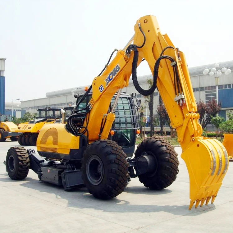 Xcmg Official Xe150wb 15 Ton Rc China Heavy Wheel Excavator For Sale