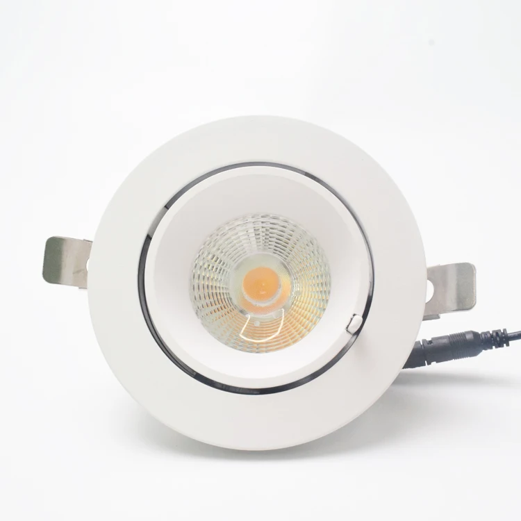 Good Quality Spot Light Aluminum Recessed Adjustable Anti Glare 30W COB LED Downlight