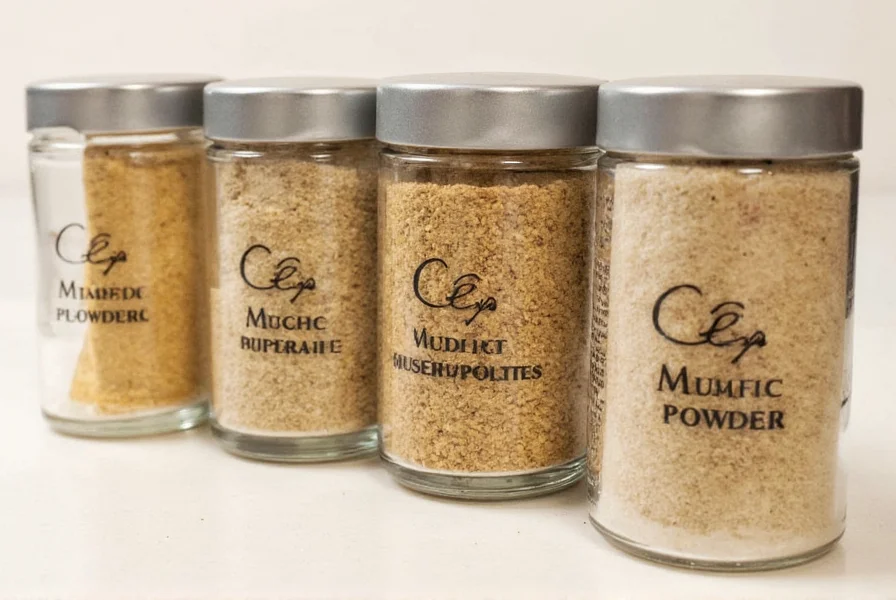 Mushroom Powder Varieties