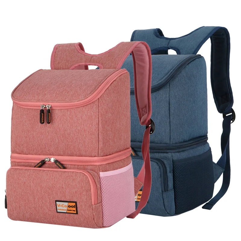 

Wholesale high quality outing picnic beer insulated hiking backpack cooler bag for breast milk storage