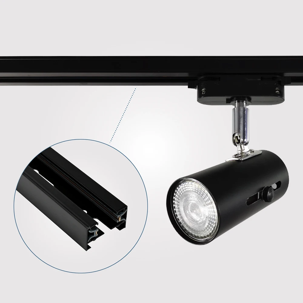 Manufacturer Supply Track Rail For LED Spot Track Light Anti Glare