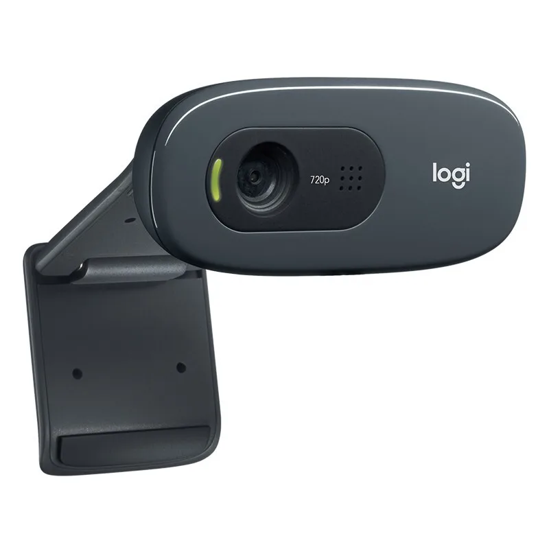 

Stock 100% Original Logitech C270 Webcam HD Vid 720P Built-in Microphone USB2.0 Mini Computer Camera Desktop or Laptop Webcam