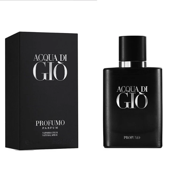 

Acqua Di Gio Profumo Parfum  Long Lasting Charmming Smell Men Perfume Strong Fragrance Black Bottle