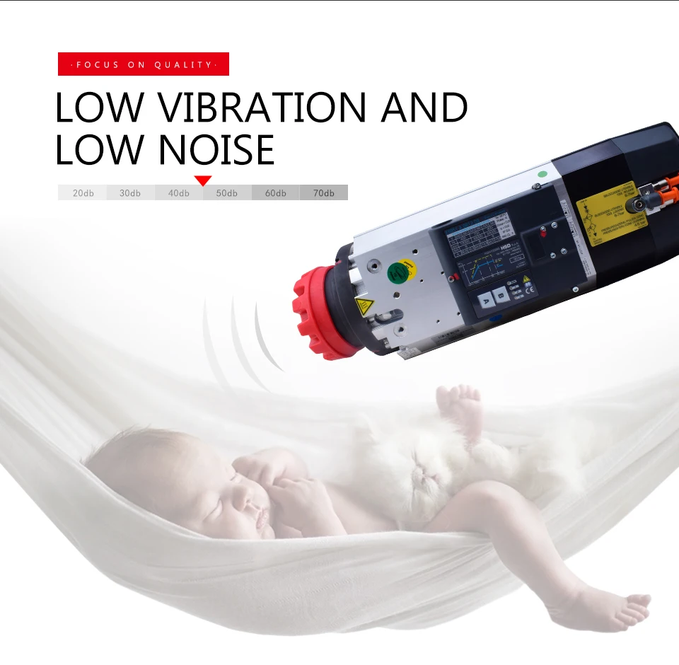 Italy HSD ATC Spindle  ISO30 HSK F63 ES929 ES951 HSD Spindle motor