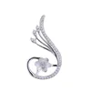 Swan Pendant Base 925 Sterling Silver Pearl Findings Without Stone