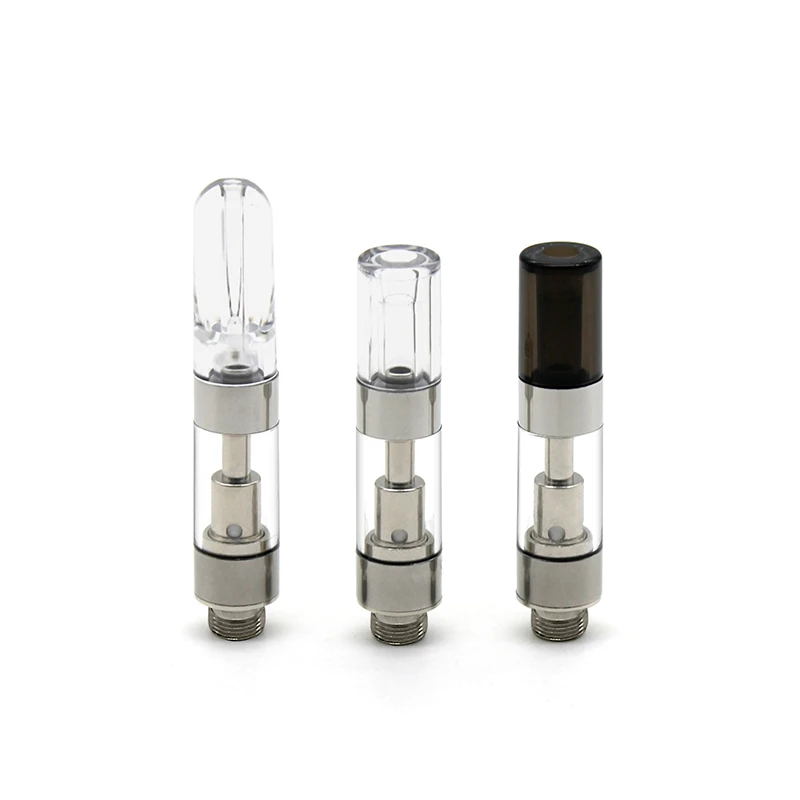 

Custom Packaging Press in Tip Glass Cartridge USA Trending Desechable Ceramic coil CBD Vape pen Cartridge