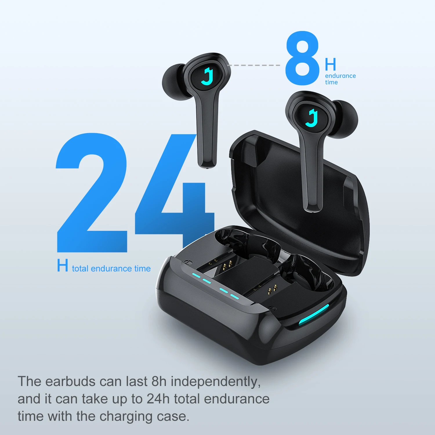 

JOYROOM Gaming Headset JR-TP1 2021 New Arrival 8H Endurance Time 65Ms Noninductive Zero Delay Noise Filtering Earbuds Earphone