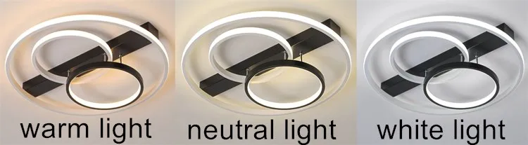 Good price simple led lights fixtures ceiling modern circles ceiling light for bedroom high quality circle classic led lights