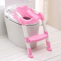 

Potty Training Toilet Seat with Step Stool Ladder for Kids Children Baby Toddler