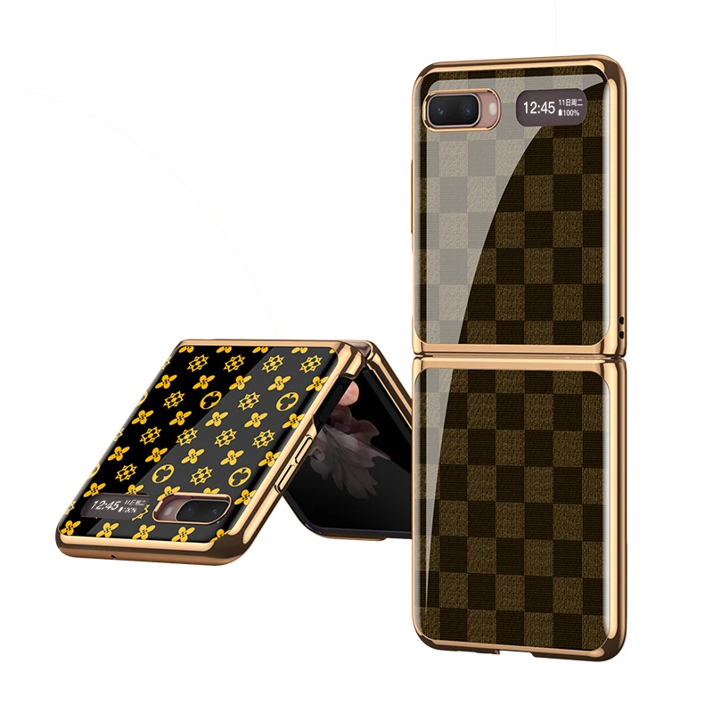

Phone case for Samsung Galaxy Z Flip case, plexiglass back cover for z filp
