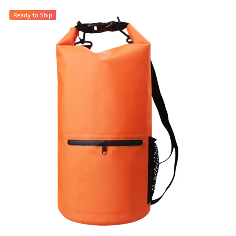 

promising 2L 5L 10L  20L 25L 30L custom logo outdoor camping pvc backpack floating sport waterproof dry bag