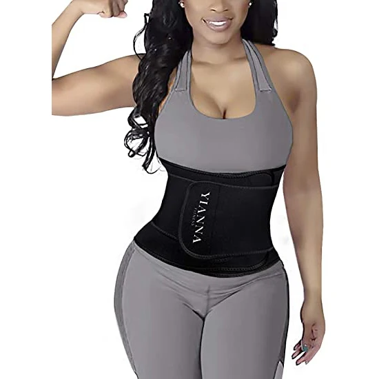 

YIANNA slim tourmaline waist belt Supplier Adjustable Waist Trimmer Belt For Unisex