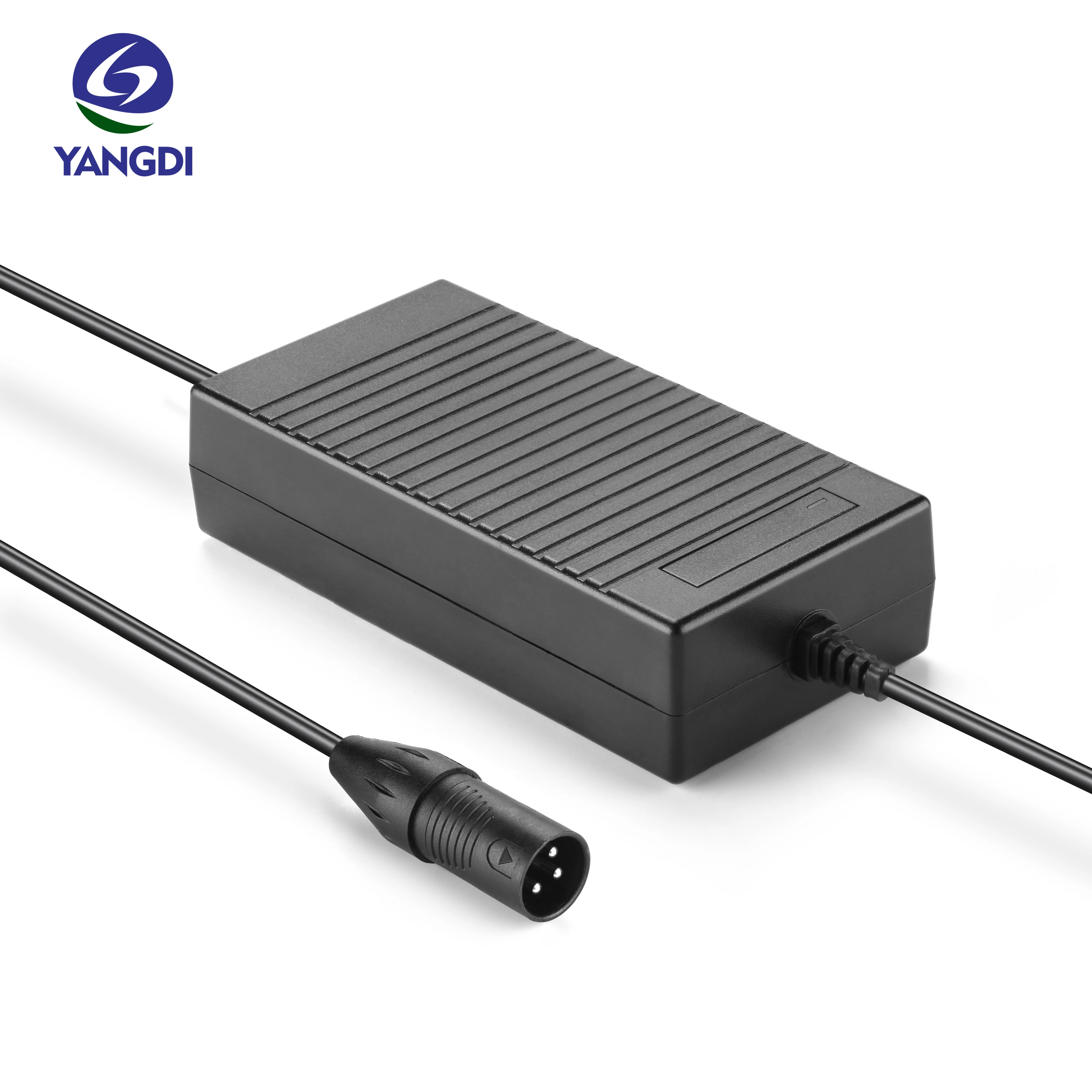 

Universal Power Supply Charger US Socket 42V 3A 36volt Lithium Ion Battery Charger, Black