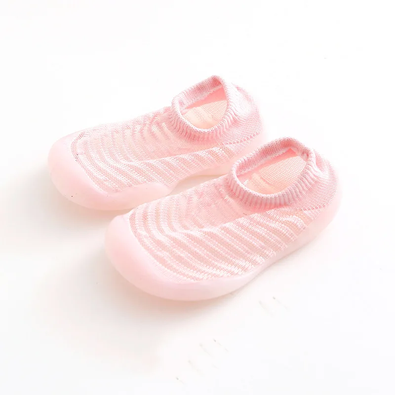 

XIANGHUI Factory goods summer breathable mesh shoes socks children anti-take off baby socks shoes baby walking shoes socks, Pantone color