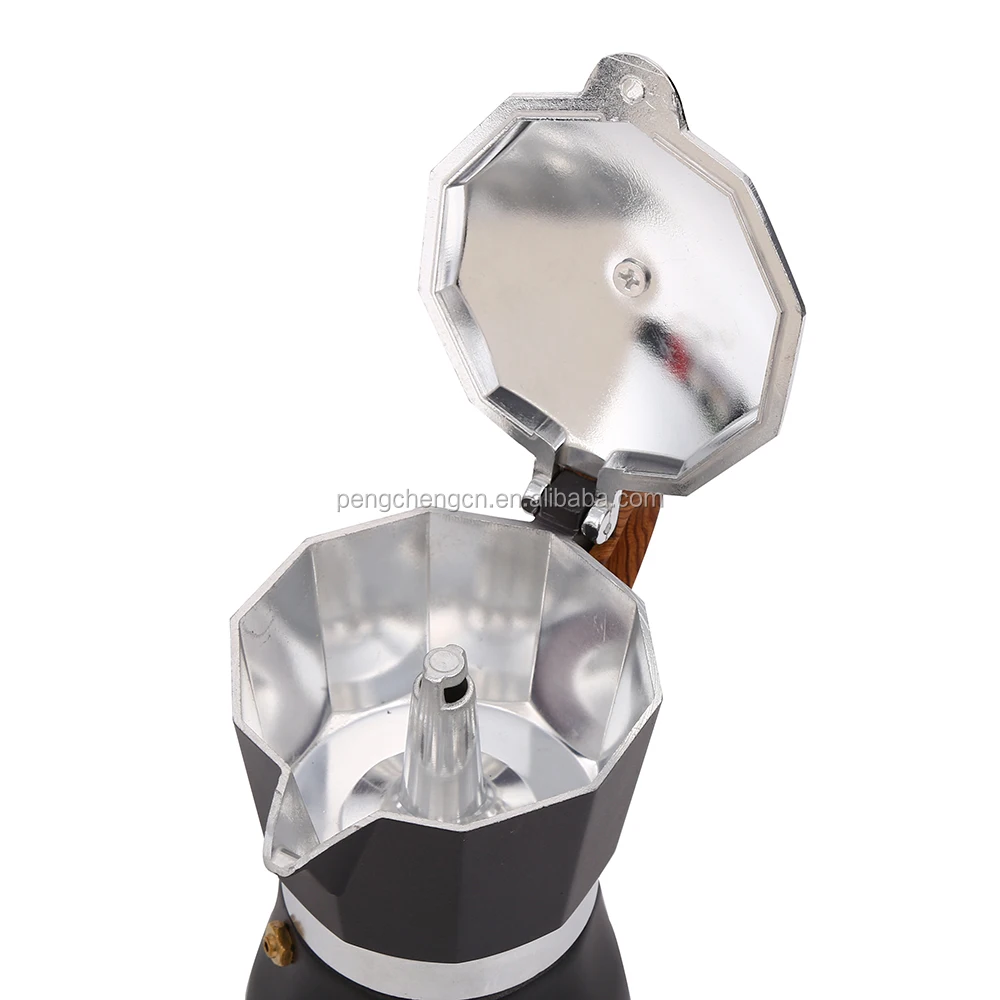 Moka Espresso Coffee Maker Machine 3cup/6cup/9cup/12cup Aluminum Italian Stove Top Coffee Maker Percolator