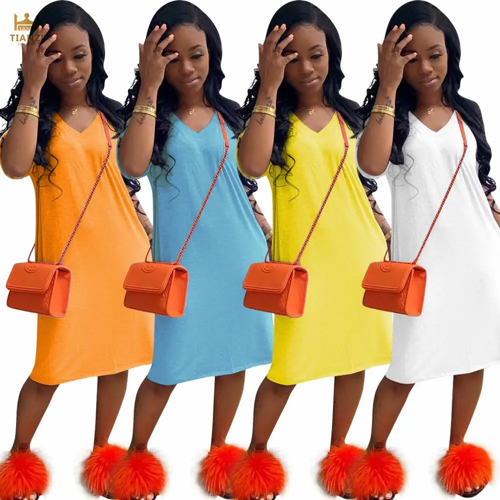 

O4821 2021 NEW spring summer women casual trending mini dresses