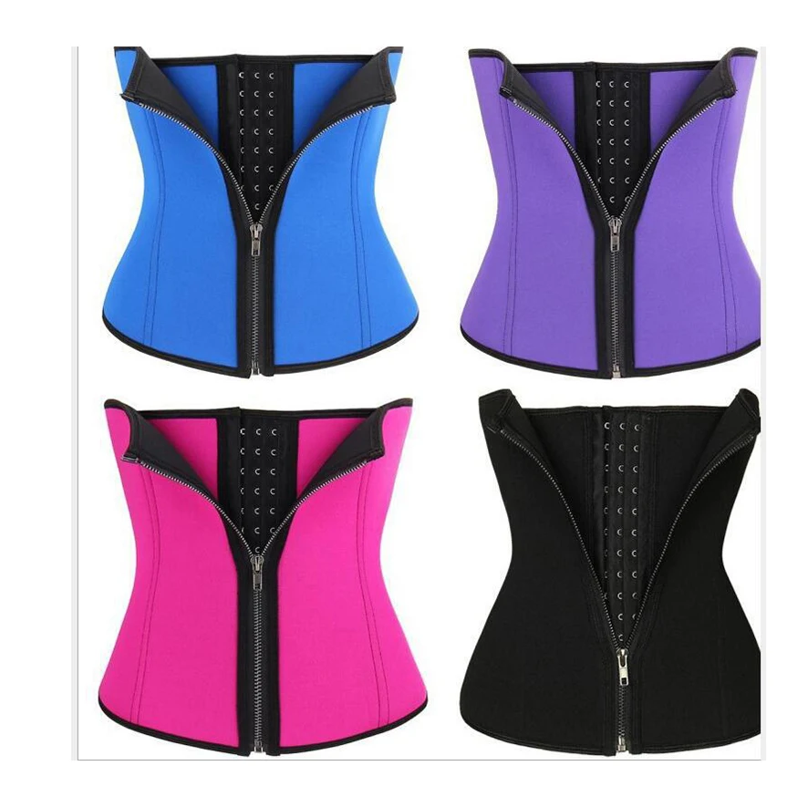 

Plus size fajas colombianas shaper waist trainer Corset body shaper slim latex belt shapewear for woman, Customized color