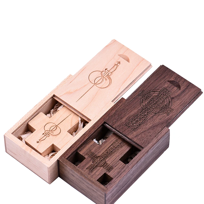 

Fast Speed Wooden Cross Usb Flash Drive 2.0 1gb 2gb Usb Memory Stick 8gb 16gb Wedding Gift Pen Drive 32gb 64gb U Disk