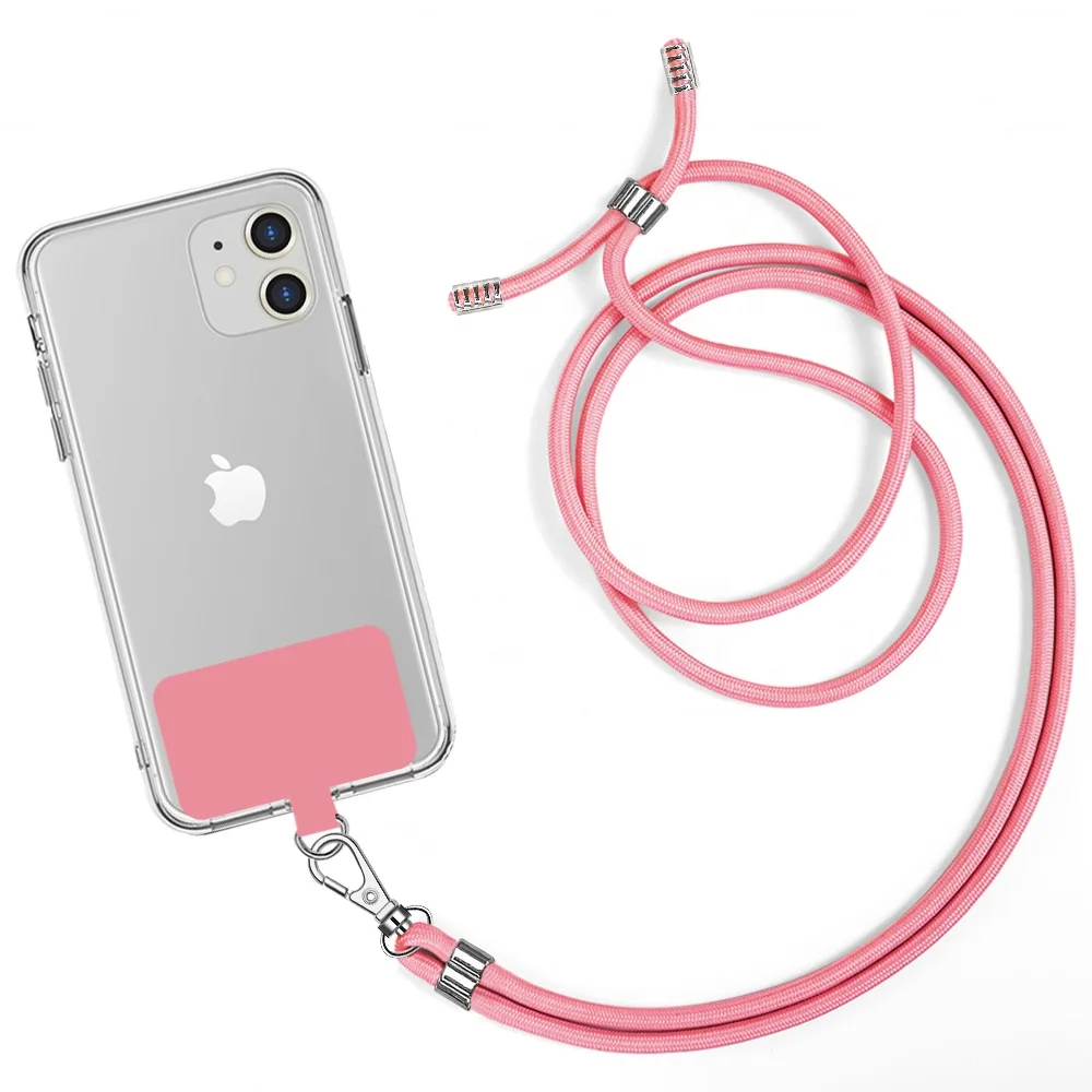 

Nylon adjustable crossbody rope universal lanyard for mobiles iphone 13 necklace strap