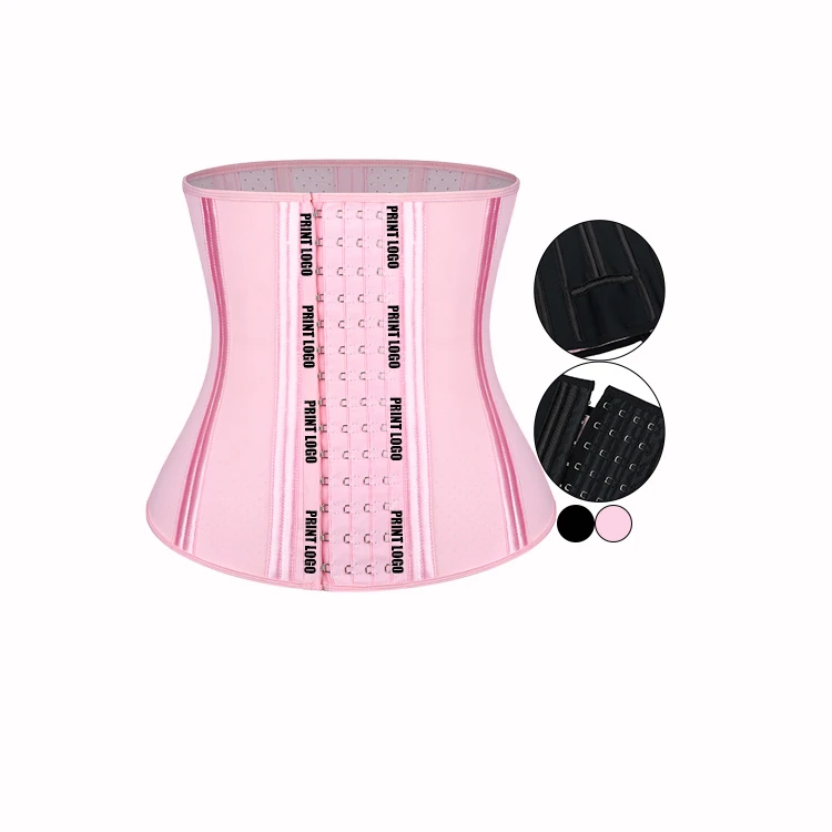 

Custom Service Women Waist Trainer Back Support Tummy Control Private Label Waist Trainer Slimming, As picture show