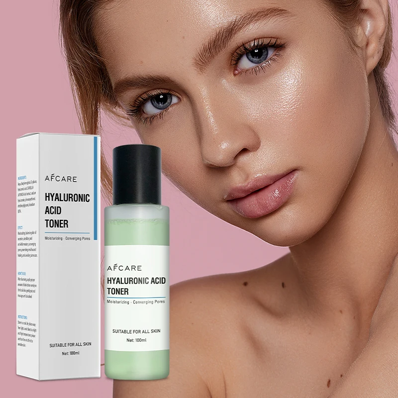 

Brand Skin Care Product Facial Toner Paraben-Free Hyaluronic acid Glowing AHA BHA Anti Acne Exfoliating Face Toner