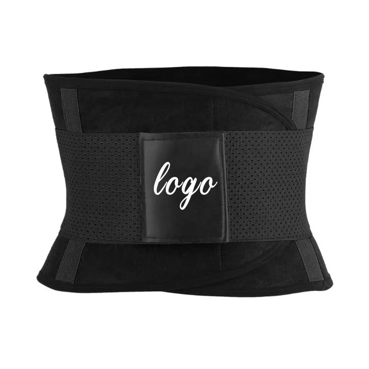 

Factory wholesale 2020 lumbar lower tummy waist trimmer slimming back body shaper belt, Customized color