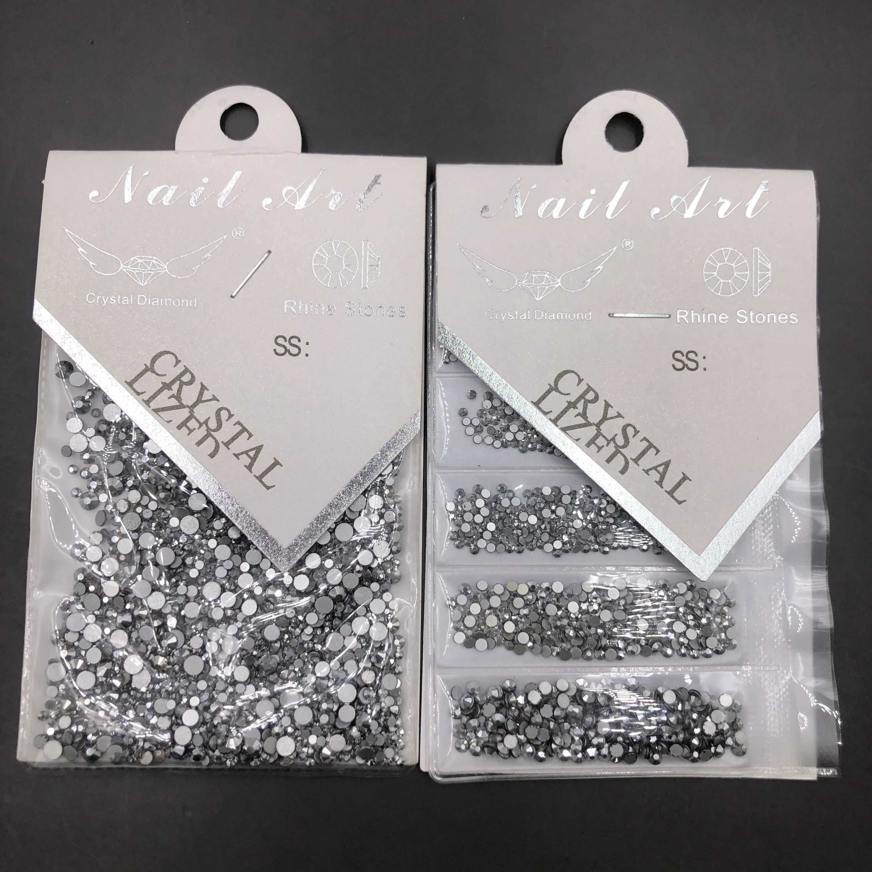 

C&Y Glass Non Hotfix Flatback Mix Size Labrador Nail Decoration Clothing Design Set Rhinestone