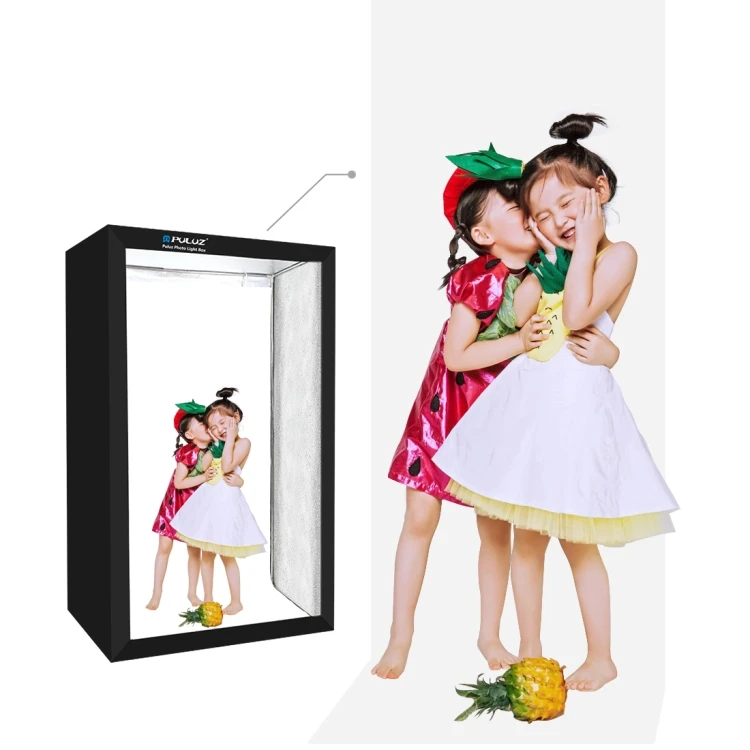 

Puluz Adults Kids Picture Photography Studio Softbox Light Box Large Square Professional Indoor 200cm 468pcs LED Beads Ce,rohs