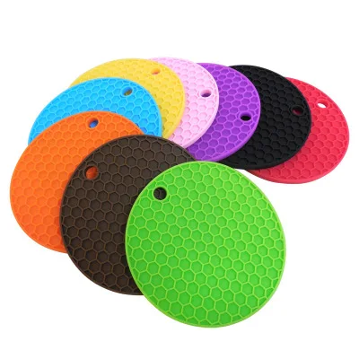 

Wholesale Coffee Tea Cup Silicone Coaster, Stock colors