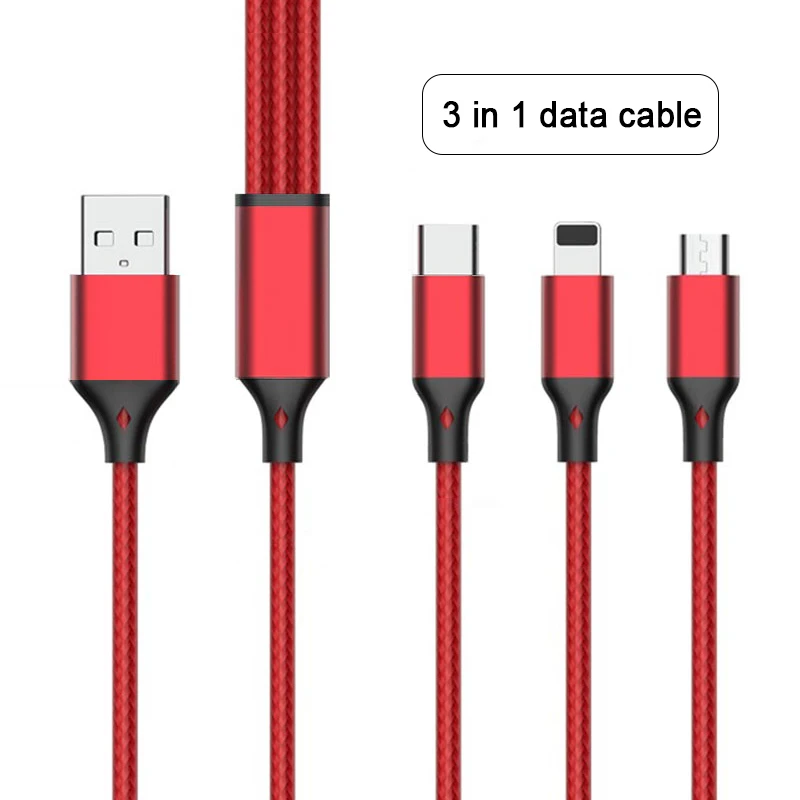 

Factory Direct Sale Fast Charging USB Cable, Pink, black, red, grey, gold, green