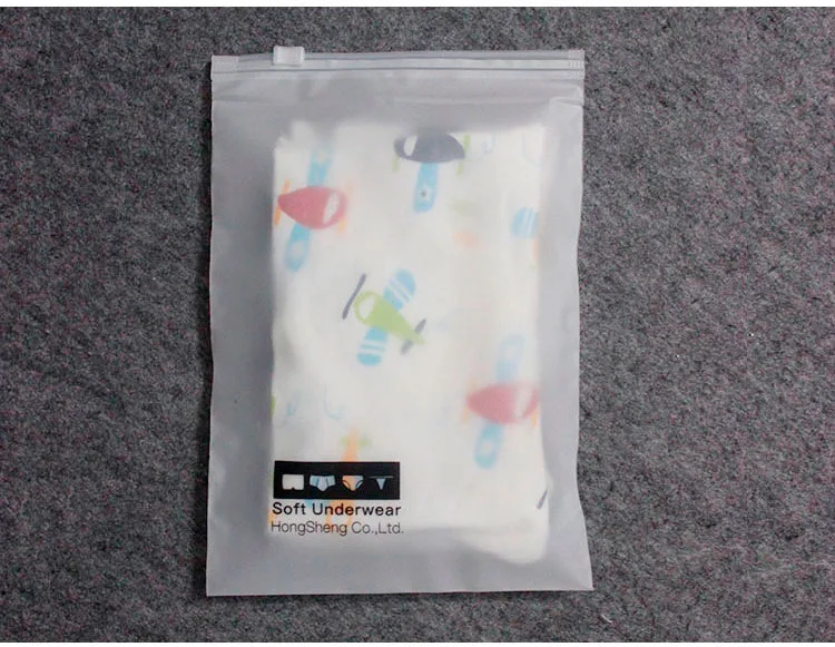 
Custom Logo Printing Slide Matte/ Frosted Biodegradable Zipper Plastic Bag Clear Clothing Tshirt Poly Zip Bag With Own Logo 