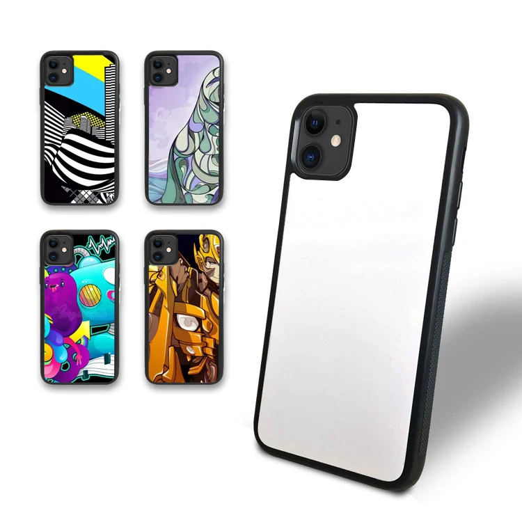 2 In 1 Tpu Pc 2d Blank Sublimation Mobile Cell Phone Case Back Cover ...