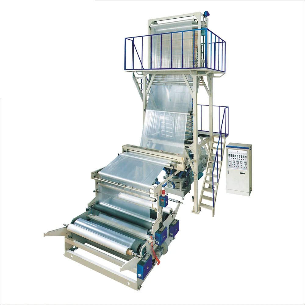 Ldpe Hdpe Pe Blown Film Extruder Machine To Make Plastic Bag Film