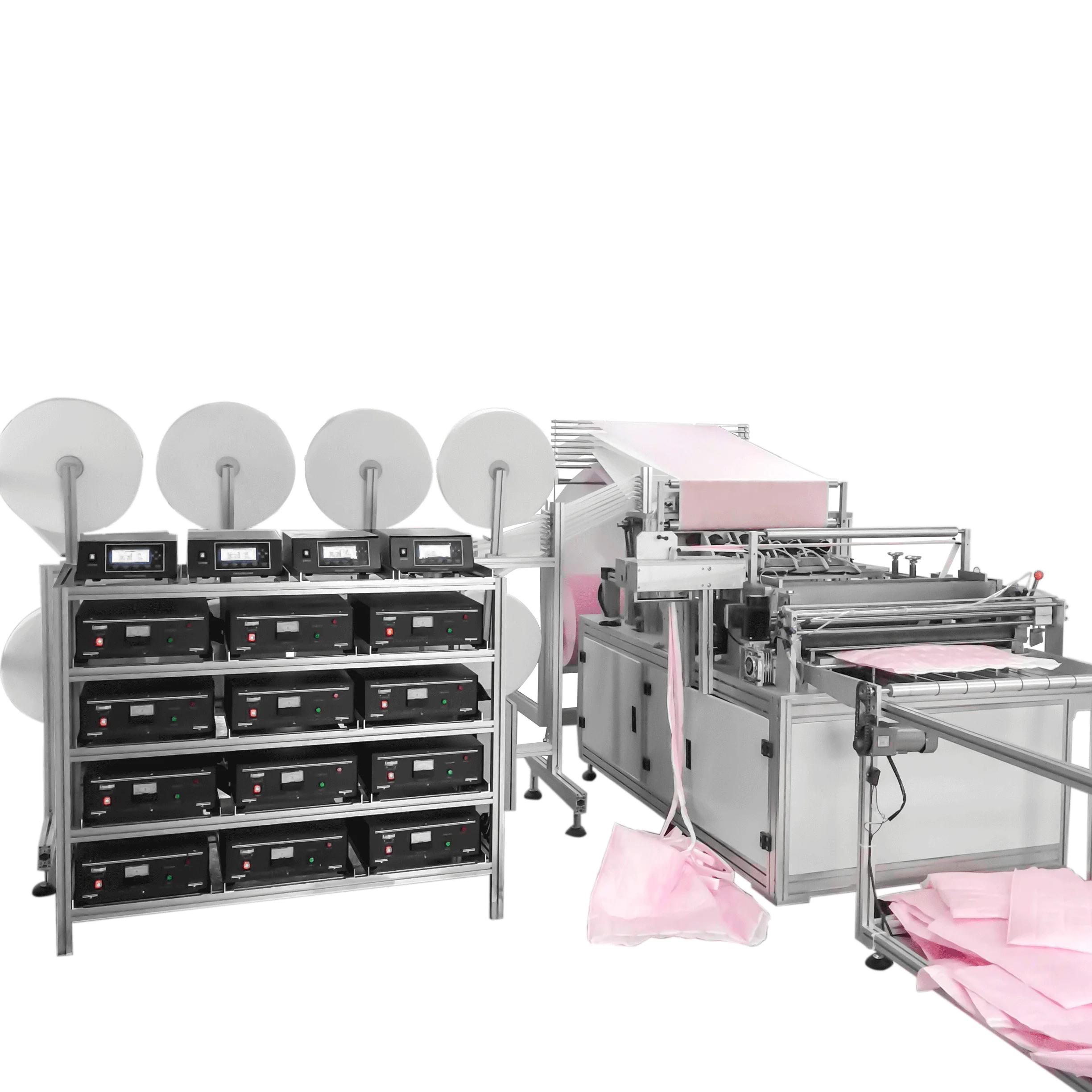 
Air filter non woven bag making machine 