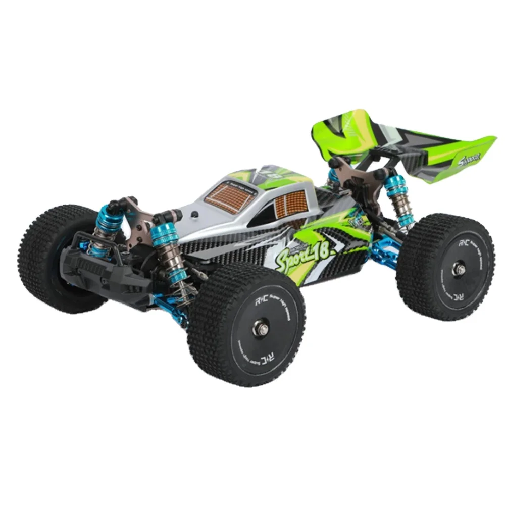 

Good quality XLF F18 High Speed Car RTR 1/14 2.4G 4WD 60km/h Brushless RC Car Full Proportional Upgraded Metal Vehicles Models, Red green