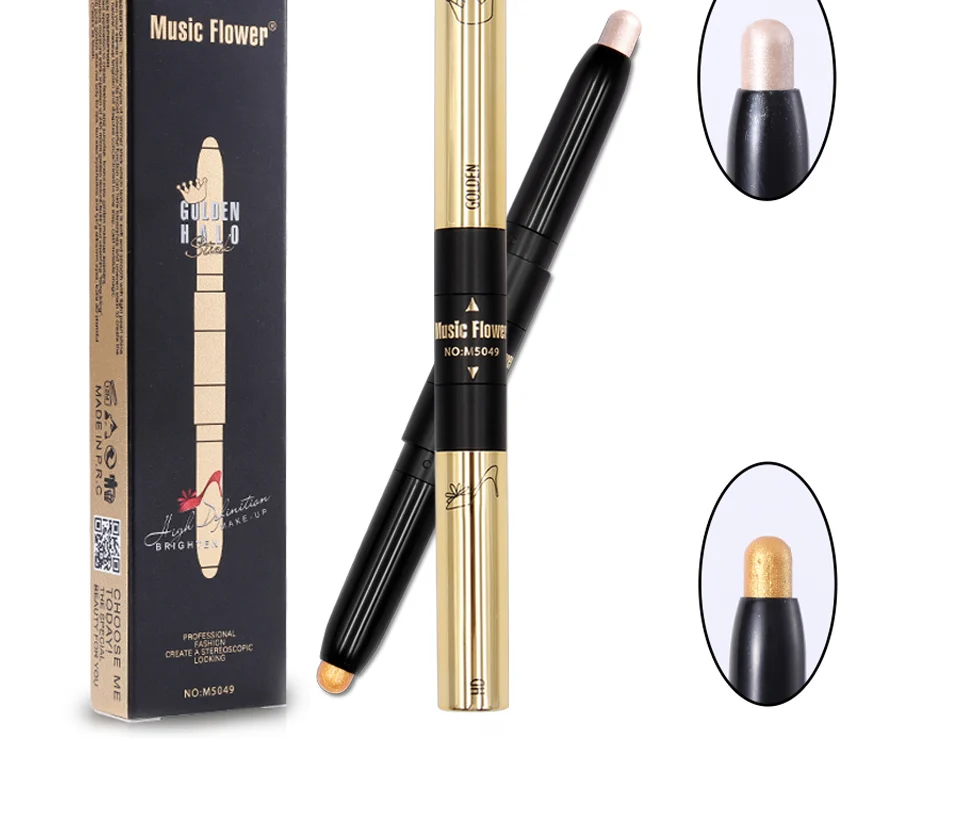 

Dropshipping Top Amazon High Quality OEM Hot Selling Eye Cosmetic Makeup Cream Glitter Dropshipping Eyeshadow Stick