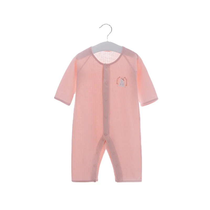 

Summer Breathable Baby Clothes cotton one-piece Jumpsuits Clothing Short Romper Infant Newborn Climbing Toddler Romper, 6 colors