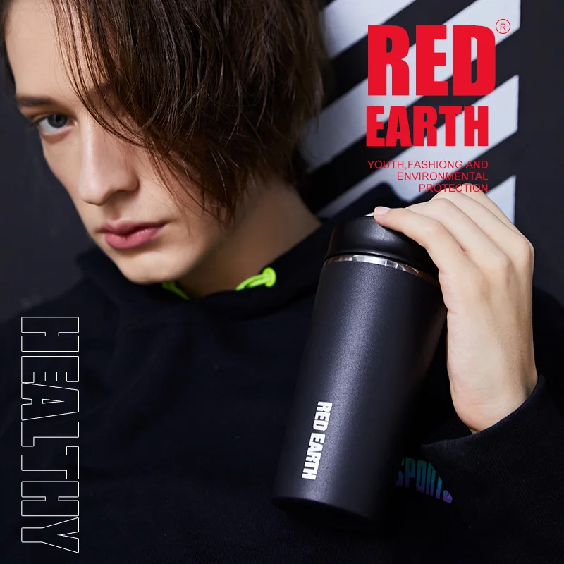 

Gint 316 SS gift powder coating 380ml mother day stainless steel double wall water bottle color coffee mug, Blue, red, black, white