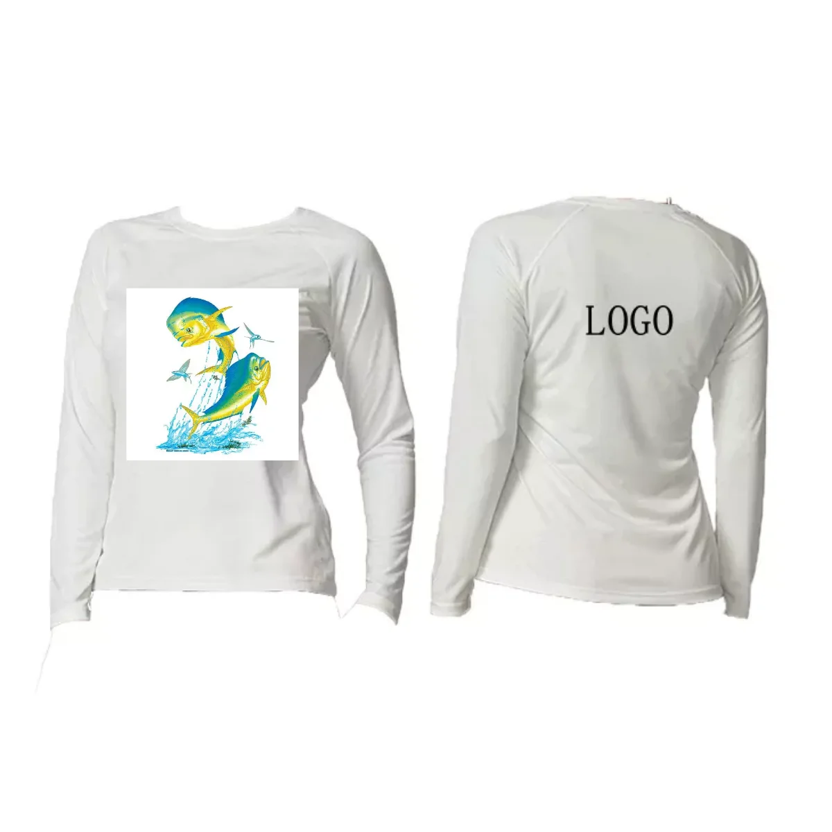 Long Sleeve Spf Fishing Hiking Shirts 