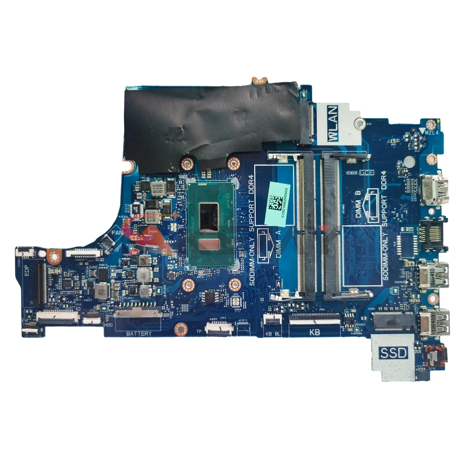 

LA-F114P CPU: i3-8130U/i5-8250U/i5-7200U/i7-8550U Notebook Mainboard For Dell Inspiron 5570 Laptop Motherboard 100% Tested OK