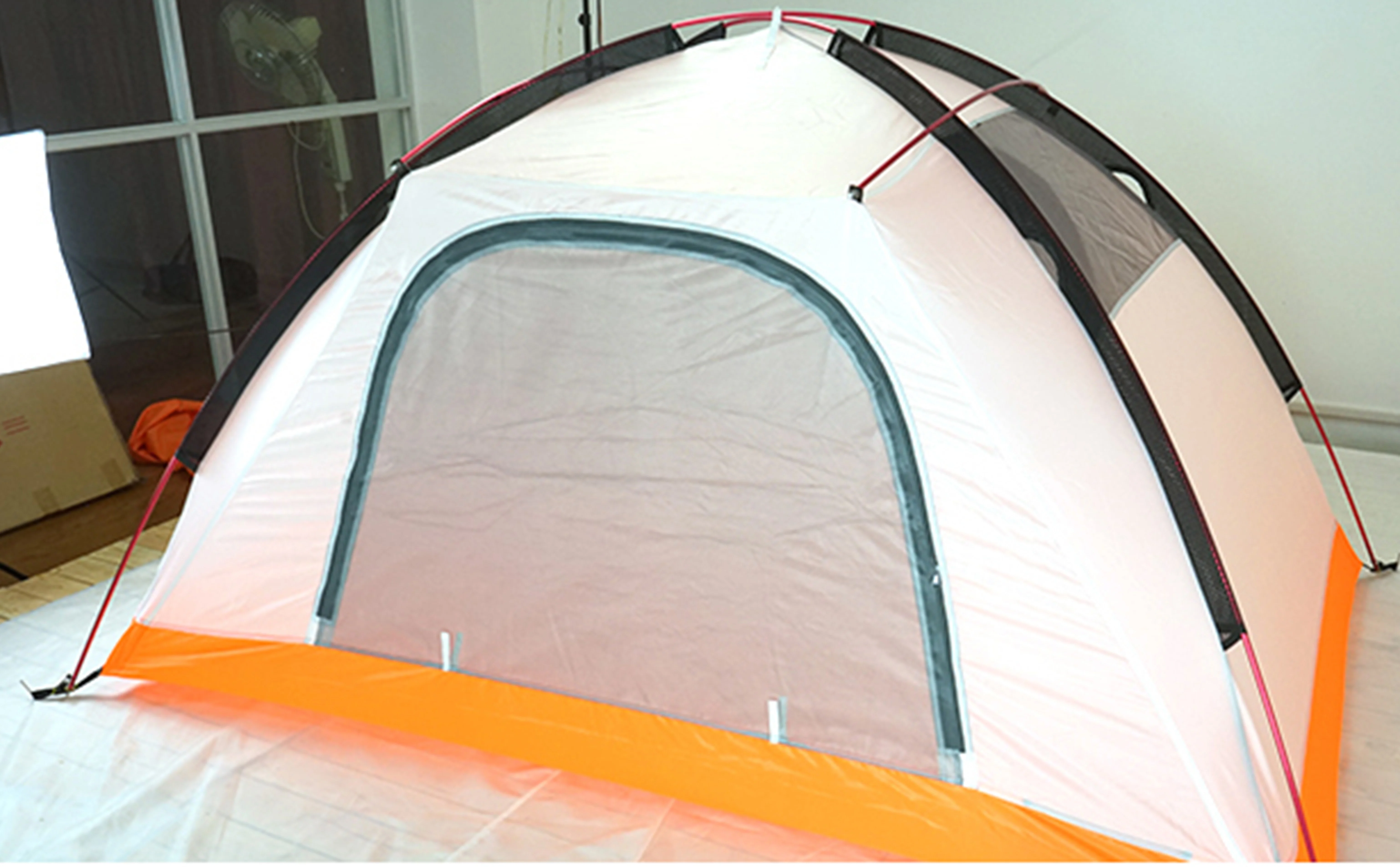 High-end Ultralight 2 Person Bacpacking tent for 4 Season,CZX-421 Double Layers 2 Person 4 Season Camping Tent,2 Person Tent