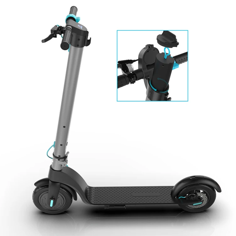 

2 Wheel Design Replaceable Battery E-Scooter Foldable Waterproof Electric Scooter For Adult