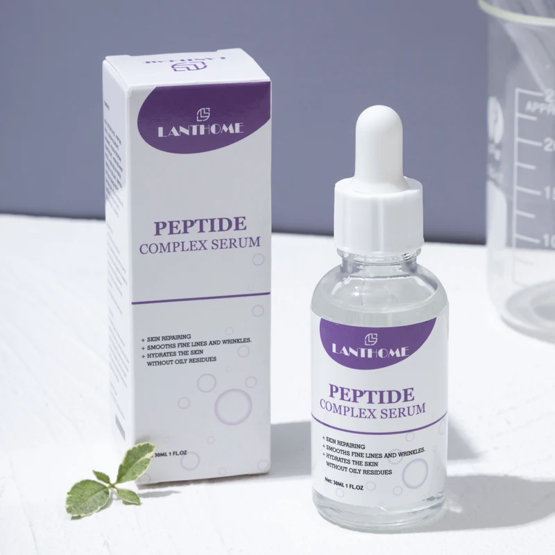 

Private Label Anti Wrinkle Treatment Facial Skincare Hydrating Repair Beauty Peptide Complex Serum