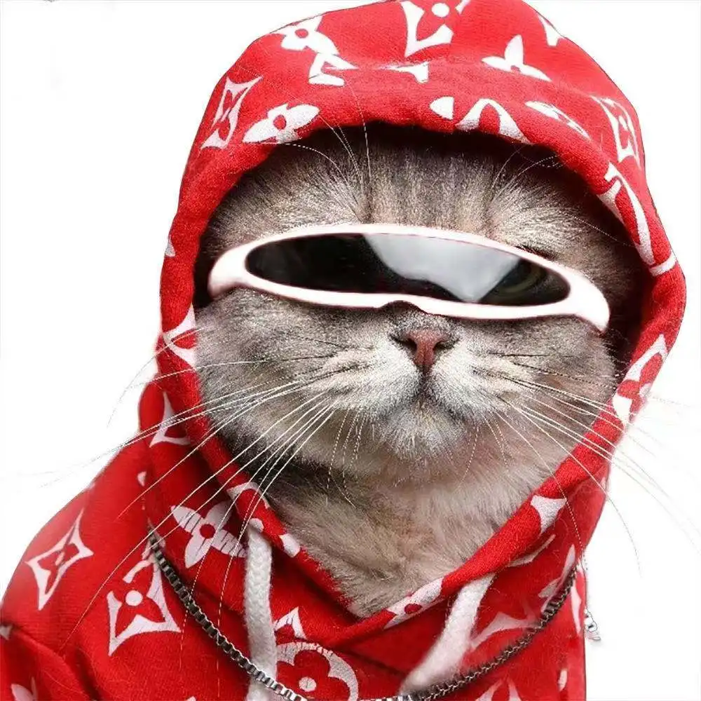 

Windproof Pet Dog Sunglasses Small Puppy Cat Waterproof Eye Wear UV Protection Sun Glasses, Picture or custom color
