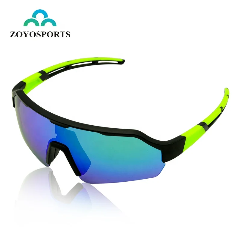 

Zoyosports OEM 100% UV Blocking for Men and Women Matte Bike Sun glasses With 5 Lenses Polarized Cycling Sunglasses