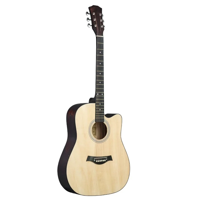 cheap solid wooden acoustic classical guitar with accessories