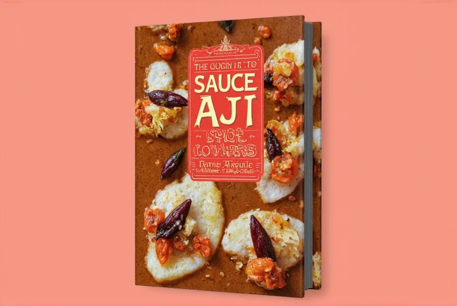 Bowl of ceviche topped with sauce aji