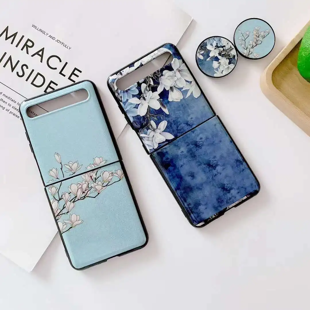 

Ultra Thin Soft TPU Protective Cell Phone Cover For Samsung Z Flip 3 Phone Case