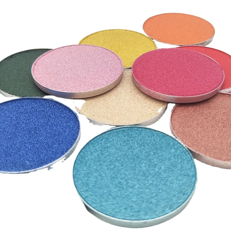 

Factory Customized Cosmetic Eyeshadow Palette Pearlescent Eyeshadow Professional DIY Eyeshadow Replacement Set, Multicolor
